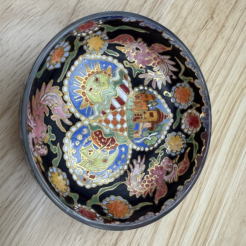 Vintage spanish enamel - enamel, glass