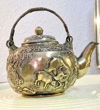 Théière Chinoise Bronze Qing