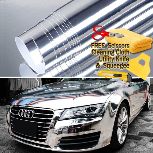 Silver chrome mirror - 60",