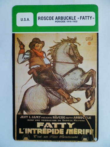 Carte fiche cinema roscoe - ,
