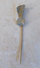 VARTA Batterie Automobilia revers broche cravate tac hatpin pins 1960 Pays-Bas vintage