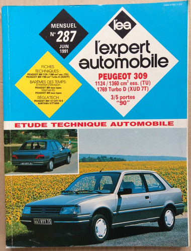 Revue technique peugeot - revue, 309