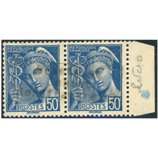 FRANCE PAIRE DE TIMBRES DE