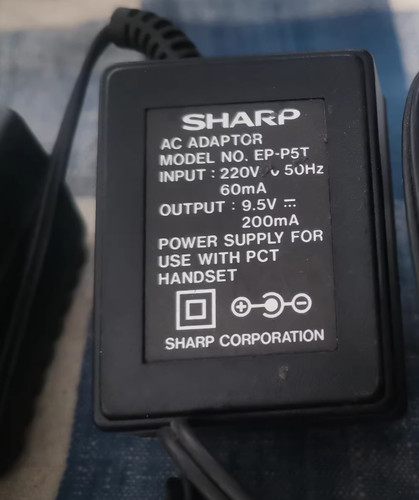 Sharp p5t 5v - 9.5v, 200ma