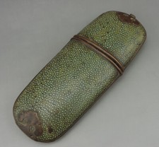Ancien Etui à lunettes galuchat Chine XIXe siècle China