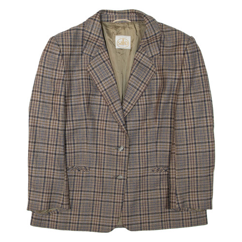 Veste blazer femme marron - veste,