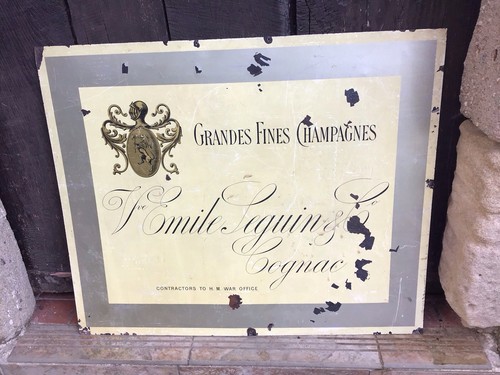 Plaque publicitaire ancienne - plaque,