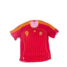 Maillot football vintage Espagne domicile #9 Torres saison 2006-2007