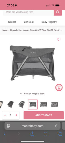 Nuna pack and play both - pack,
