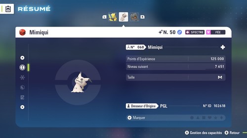 Pokémon événement mimiqui - événement,