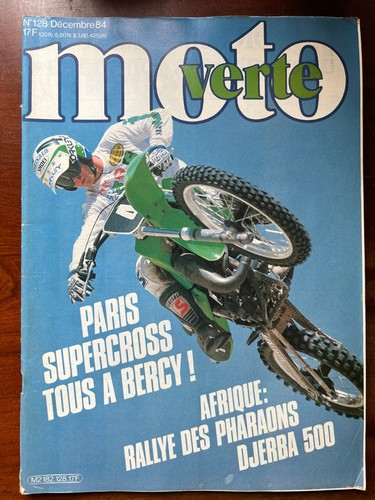 Moto verte 128 12 1984 - moto, n°128