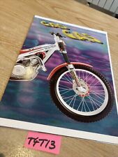 moto Trial GAS GAS TX200 TX320 TX 200 320 prospectus catalogue publicité