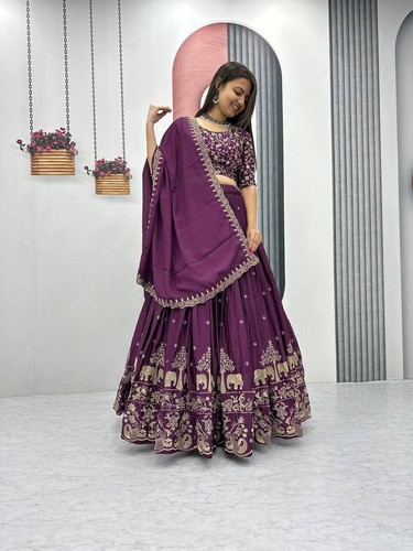 Lehenga choli mariage heavy - choli,