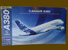 maquette avion 1/125 HELLER Airbus 380 en boite jamais monté bien lire descripif