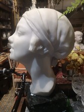 buste marbre. Jeune Femme ART DÉCO Amedeo GENNARELLI
