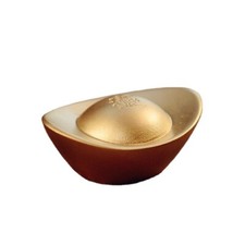 1PC Laiton Chinois Doré