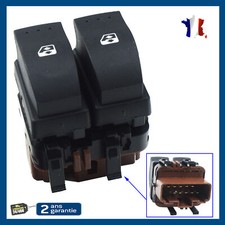 BOUTON DE LEVE VITRE AVANT GAUCHE prévu pour MEGANE 2 LAGUNA = 8200315040