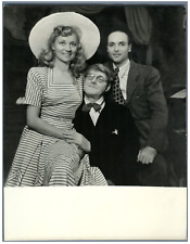 France, Françoise Christophe, Claude Sainval et Jean D'Yd  Vintage . Photo 