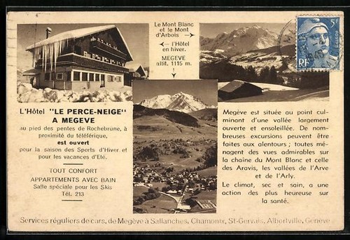 Cpa megève hôtel le - cpa, l´hôtel
