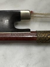 Archet de violon 4/4  ancien signé SAN-STEFANO