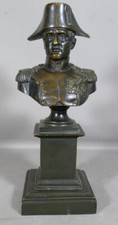 Napoléon Bonaparte, Buste En Bronze Patiné, époque Début XX ème