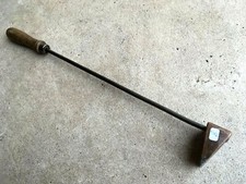 (n°8) OLD TOOL / outil ancien, fer à souder tête en cuivre 