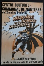 Affiche 1971 HISTOIRE DE LA BD