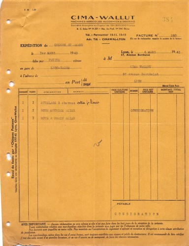 1941 cima wallut lyon - wallut,