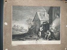 Gravure / Estampe XVIIIe 18th