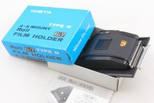 【TOP MINT in Box】 Wista Type N 4x5 Mount 6x7 Roll Film Holder Film Camera...