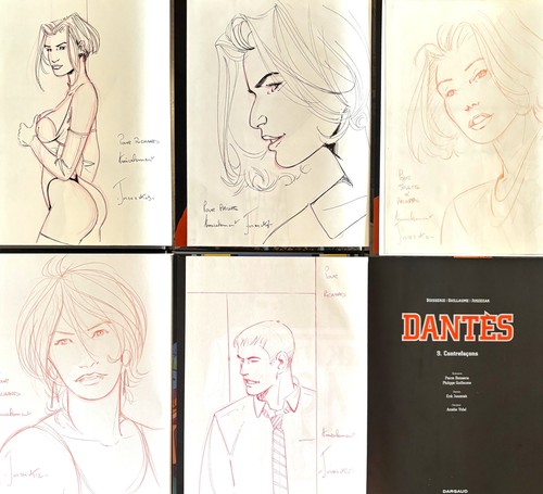 Dantes t10 5 dedicaces - dantes,