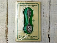 Cuillère souvenir en étain