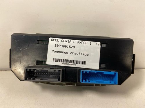 Commande chauffage opel corsa - opel,