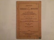ABREGE THEORIE DE LA MUSIQUE