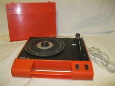 ?? Vintage 80s Ancien TOURNE-DISQUE PHILIPS AF 180 45T 33T Mallette Vinyle