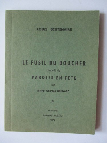 Scutenaire louis fusil du - scutenaire,