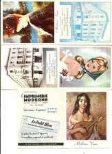 Agen (47) 3 Calendriers 11 cm