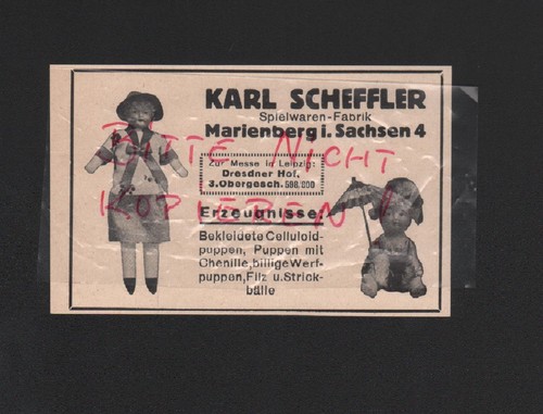 Marienberg advertising 1931 - advertising,