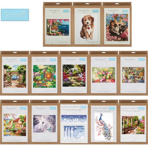 Trimits kit broderie point - trimits,