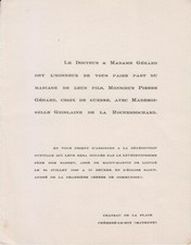 1946 Faire-part mariage Pierre