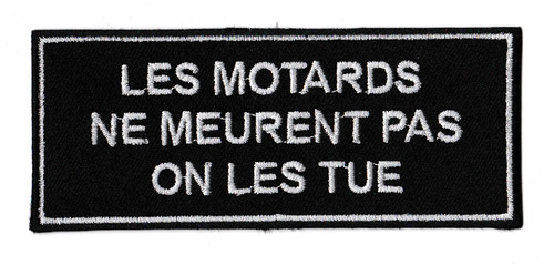 Patche écusson biker - , motard