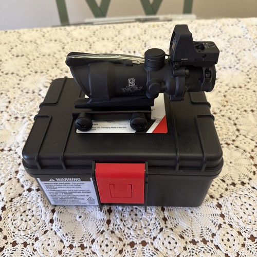 Trijicon acog rifle - trijicon, scope