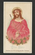 GRANDE IMAGE PIEUSE AIGUEBELLE  JESUS ECCE HOMO VOICI L HOMME