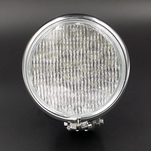 Phare moto led chromé - "phare,
