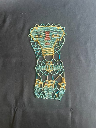 Masque mortuaire egyptien - egyptien, en