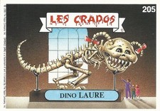Carte les crados dino - "les,