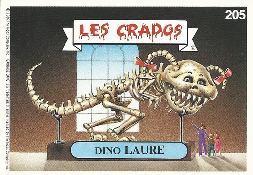 Carte les crados dino - -,