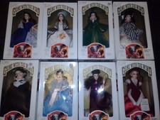 Lot de 8 Poupées Autant en emporte le vent/World Doll/Scarlett O'Hara/1989