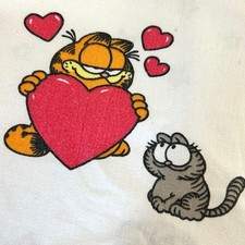Housse de couette vintage personnage américain Garfield vintage draps tissu