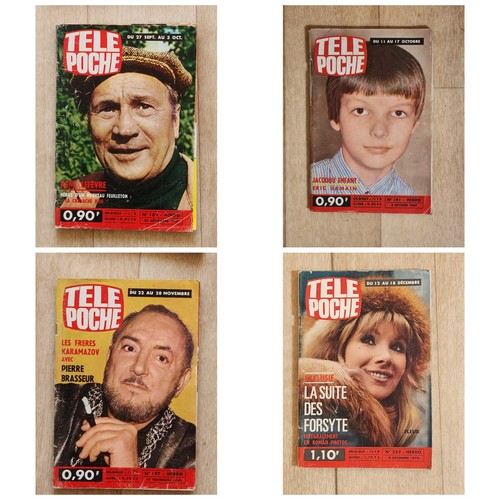 Lot télé poche 1969 1970 - télé, 1969-1970